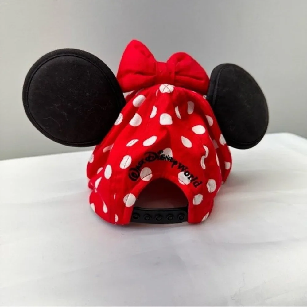 Walt Disney World‎ Minnie Mouse baseball hat cap adjustable youth girls
